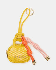 Cruise Bag Charm Yellow Multi
