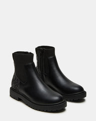 Kids' Lilyana Black Glitter