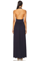 Halter Gathered Dress