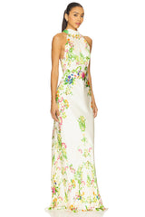 Michelle Dress in Nerine Trellis