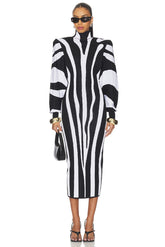 Zebra Batwing Dress