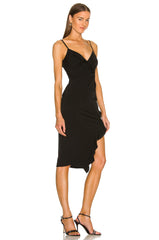 Natasha Ruffle Midi Dress