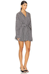 Oversized Shirt Flared Mini Dress
