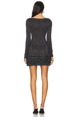 Vira Lurex Mini Dress