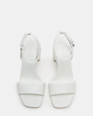Messa White Leather