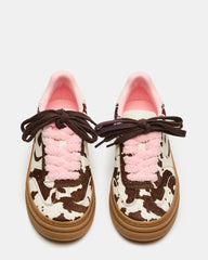 Dodge Brown Cow Print