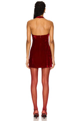 Vivica Velvet Mini Dress