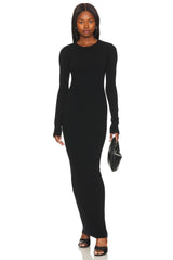 Verona Crewneck Maxi Dress
