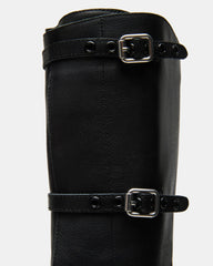Critical Black Leather