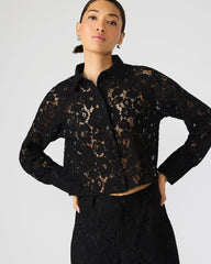Jaiya Lace Top Black