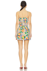 Fleur Shirred Mini Dress