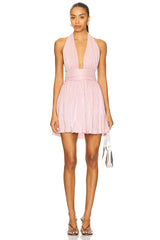 Palmer Mini Halter Dress