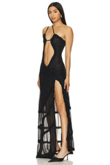 Black Maxi Fatale Dress