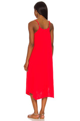 Beach Gauze Midi Dress