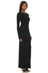 Verona Crewneck Maxi Dress