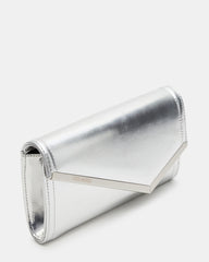 Clutchd Bag Silver