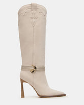 Kyndall Bone Suede