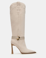 Kyndall Bone Suede