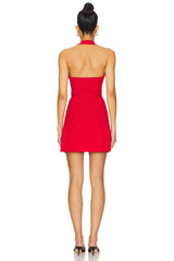 Evening Cloud Knit Wrap Dress