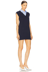 Sleeveless Twofer Dress