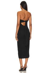 Lorenza Column Midi Dress