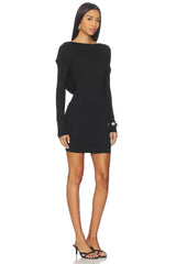 Evelyn Drape Back Dress