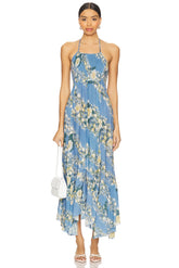 Heat Wave Printed Maxi Dress