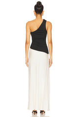 Aura Combo Sleeveless Dress