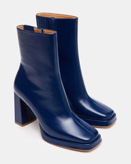 Freya Navy Leather