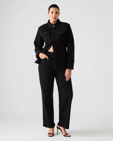 Avaline Crystal Jean Black