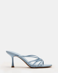 Edna Baby Blue Leather