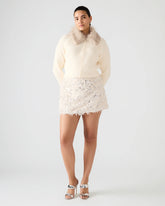 Lysia Sweater Jacket Cream