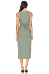 Crew Loose Gathered Dress