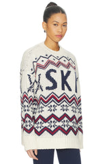 Ski in Sweater Dress