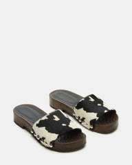 Cento Black Cow Print