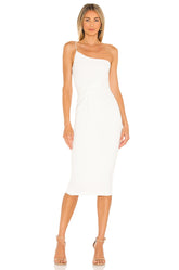 Lust One Shoulder Midi Dress