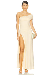 Larsen One Shoulder Maxi Dress
