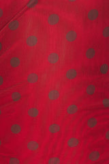 Polka Dot Asymmetric Dress