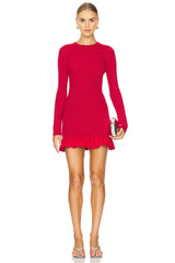 Otto Knit Poplin Combo Dress