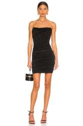 Sonya Bustier Mesh Dress