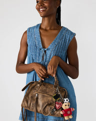 Goal Bag Charm Red Multi