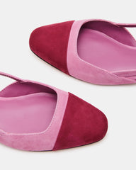 Belinda Pink Suede - Sm Rebooted