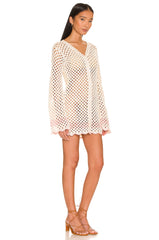 Lanita Crochet Mini Dress