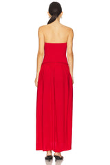 The Strapless Soglio Dress