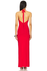 Mariza Halter Maxi Dress