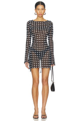 Britain Long Sleeve Dress