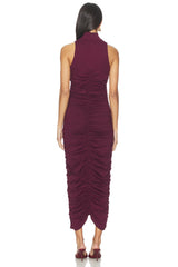 Carryover Gathered Mocked Center Dress