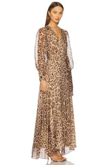 Lucianna Maxi Wrap Dress