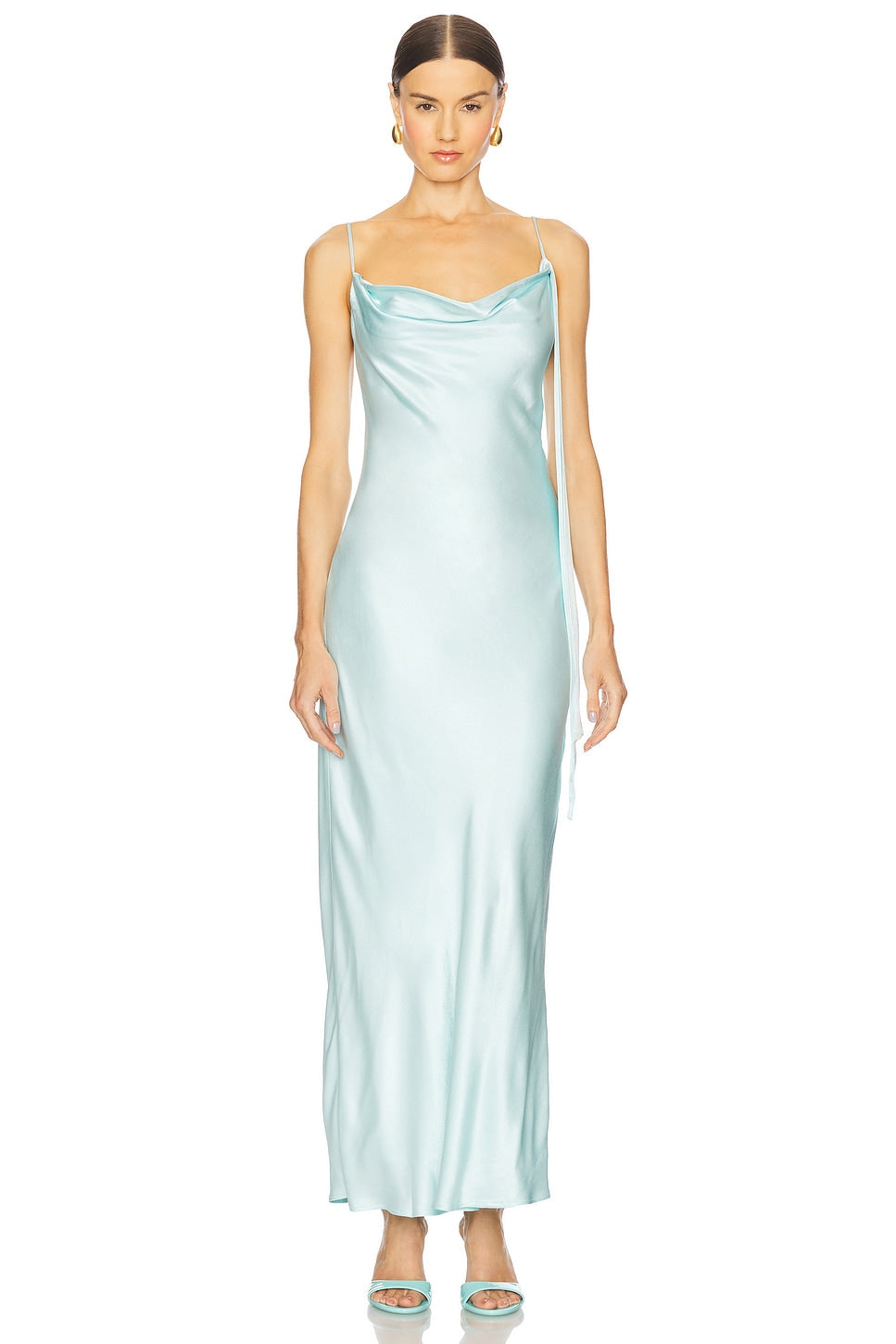 Renu Cowl Neck Maxi Dress