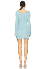 x Revolve Maya Longsleeve Mini Dress - Baia Blue